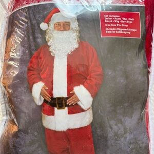 Santa Claus Costume with Accessories